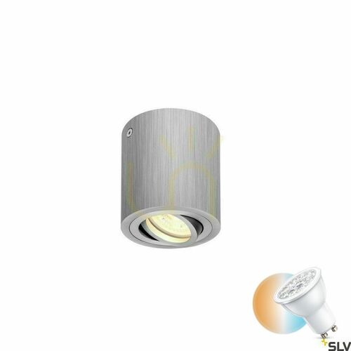 Kontrola Stropní svítidlo SLV TRILEDO ROUND CL GU10 hliník 1002012