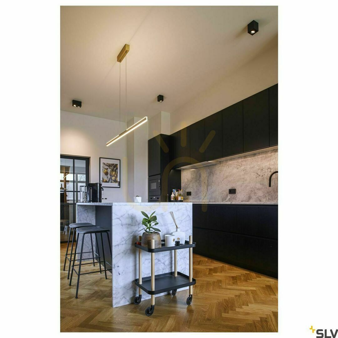 Náhled Stropní svítidlo SLV TRILEDO Double Square CL černé GU10 1002005 Stropní svítidlo SLV TRILEDO Double Square CL černé GU10 1002005