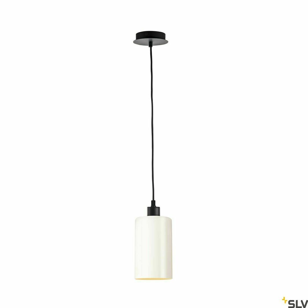 Pohled Stínítko SLV FENDA skleněný válec bílé 20 cm 12,5 cm 1002217 Stínítko SLV FENDA skleněný válec bílé 20 cm 12,5 cm 1002217