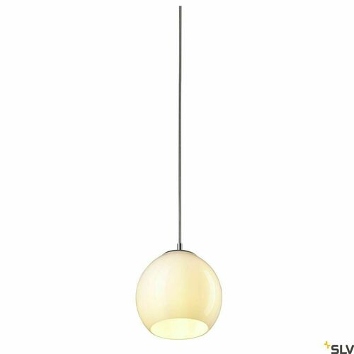 Kontrola Závěsné svítidlo SLV SUN 20 bílé/chrom 60 W E27 1002045
