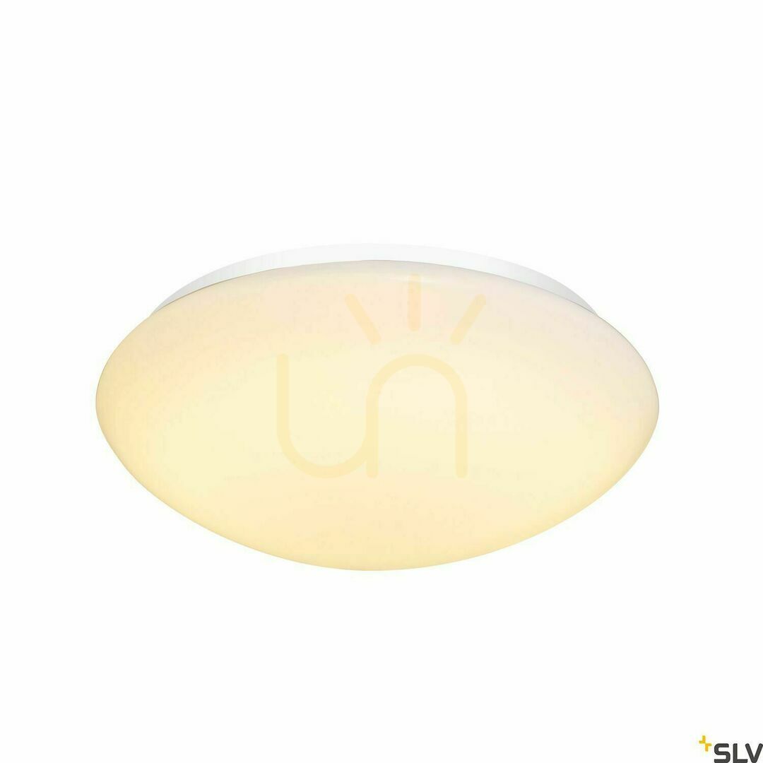 Pohled Přisazené svítidlo SLV LIPSY Dome bílé 35 cm 17,5 W 3000/4000 K 1002021 Přisazené svítidlo SLV LIPSY Dome bílé 35 cm 17,5 W 3000/4000 K 1002021