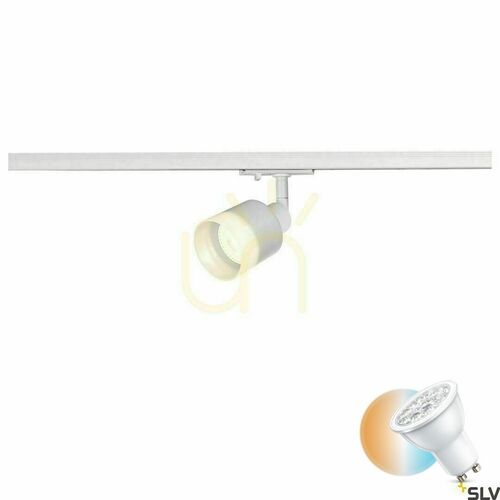 Kontrola Dráhové světlo SLV PURI TRACK bílé GU10 10W 1001869