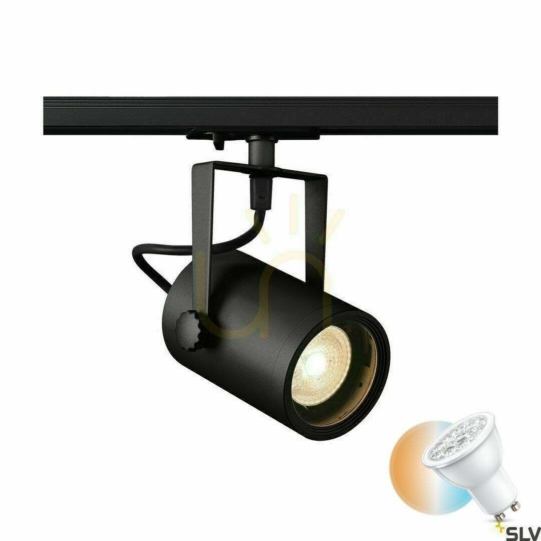 Kontrola Dráhové svítidlo SLV EURO SPOT TRACK LED 25W černé 1001861 Dráhové svítidlo SLV EURO SPOT TRACK LED 25W černé 1001861