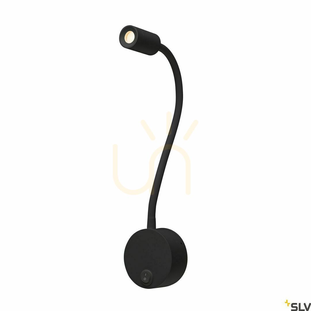 Pohled Nástěnné svítidlo SLV DIO FLEX PLATE LED černé 1,9 W 2700 K 1002430 Nástěnné svítidlo SLV DIO FLEX PLATE LED černé 1,9 W 2700 K 1002430