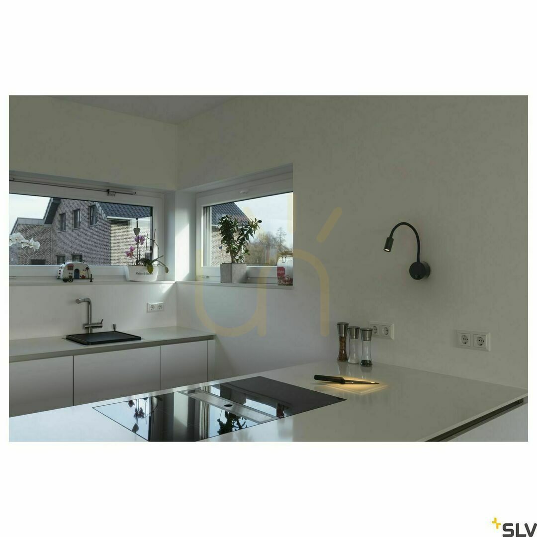 Zobrazit Nástěnné svítidlo SLV DIO FLEX PLATE LED černé 1,9 W 2700 K 1002430 Nástěnné svítidlo SLV DIO FLEX PLATE LED černé 1,9 W 2700 K 1002430