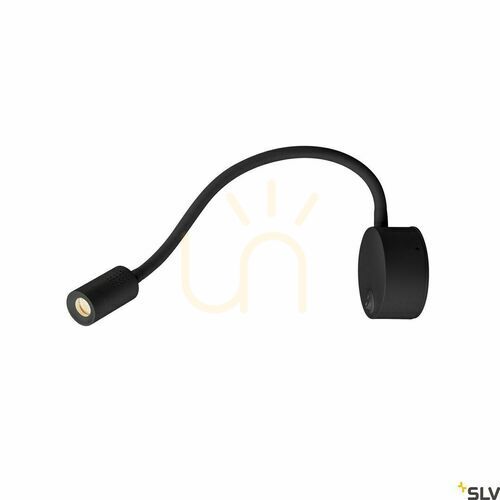 Kontrola Nástěnné svítidlo SLV DIO FLEX PLATE LED černé 1,9 W 2700 K 1002430