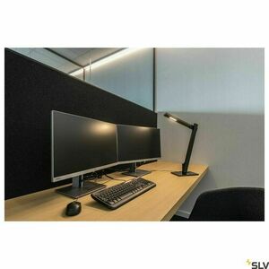 Stolní LED lampa SLV MECANICA PLUS černá stmívatelná 7,9 W 1002404 small 4