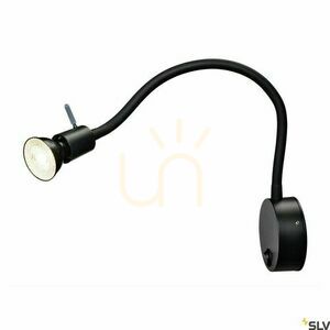 Nástěnné svítidlo SLV DIO FLEX PLATE QPAR51 černé 50W 230V 1002608 small 0