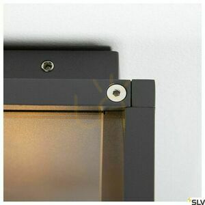 Venkovní nástěnné svítidlo SLV QUADRULO WL E27 antracit IP44 1002403 small 1