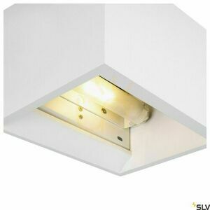 Přisazené nástěnné svítidlo SLV PLASTRA QT-DE12 bílé sádrové 20W 1002238 small 2