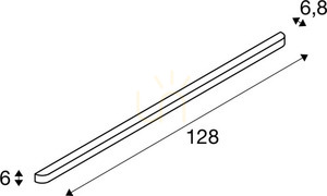 Nástěnné svítidlo SLV ARLINA 130 LED hliník 28W 3000K 2400lm 1002240 small 3
