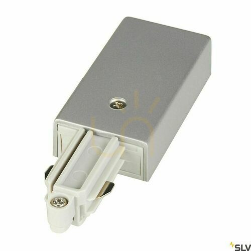 Kontrola Napájecí konektor lištový SLV 1 SYSTEM 143032 šedý 1fázový IP20