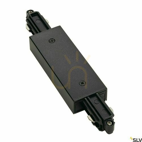 Kontrola Podélný napájecí konektor SLV 1 SYSTEM černý 143100