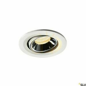 Zápustné svítidlo SLV NUMINOS MOVE S bílé/chrom 8,6 W 3000 K 1005354 small 0
