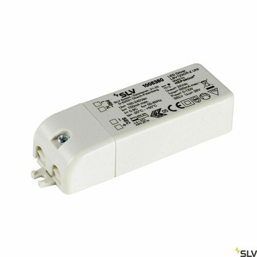 Kontrola LED napájecí zdroj SLV 24V 12W bílý 1005380