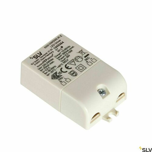 Kontrola LED ovladač SLV 10 W 500 mA DC 230 V bílý 1005384