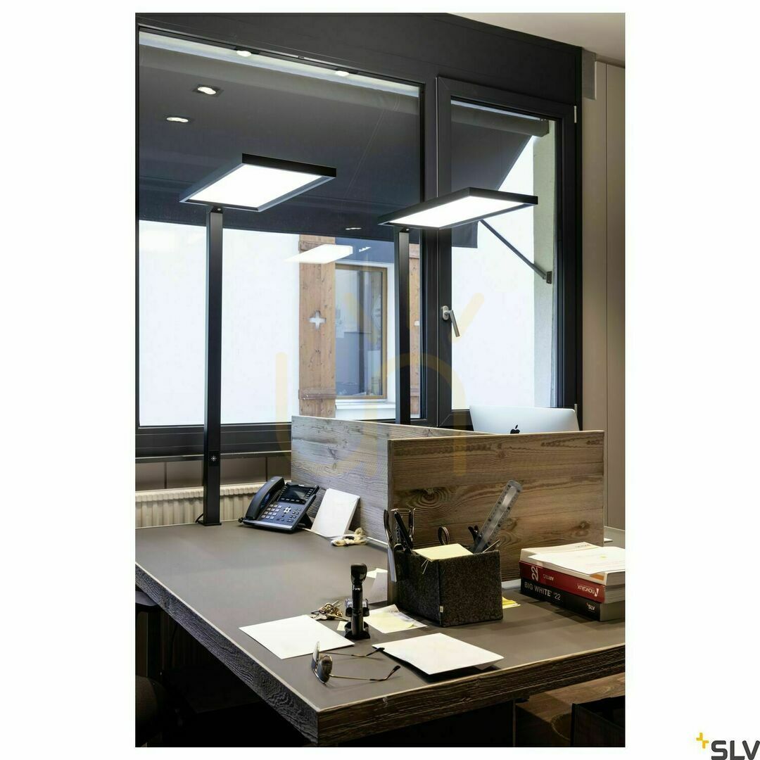 Kontrola Stolní lampa SLV WORKLIGHT LED 79W 7600 lm 4000K černá 1005392 Stolní lampa SLV WORKLIGHT LED 79W 7600 lm 4000K černá 1005392