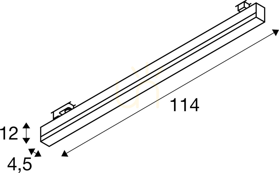 Náhled Lištové svítidlo SLV SIGHT Track šedé 37W 114 cm 3000/4000K 1005402 Lištové svítidlo SLV SIGHT Track šedé 37W 114 cm 3000/4000K 1005402
