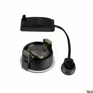 Zápustné svítidlo SLV HORN GU10 černé hliníkové 7,6 cm 1005435 small 1