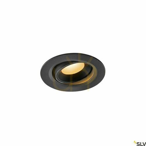 Kontrola Zápustné stropní svítidlo SLV NUMINOS MOVE XS černé 7W 2700K 1005559