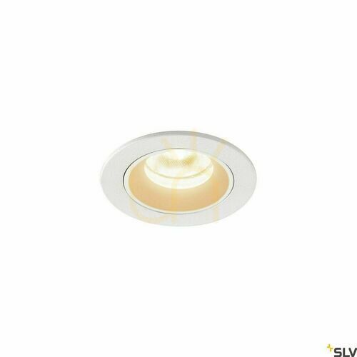 Kontrola Zápustné svítidlo SLV NUMINOS XS bílé 7W 2700K 670lm 55° IP20/IP44 1005515