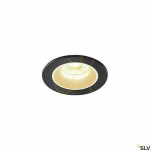 Zápustné svítidlo SLV NUMINOS XS 7W 3000K černé kulaté 1005518 small 0