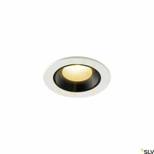 Kontrola Zápustné svítidlo SLV NUMINOS XS 7W 2700K 640lm CRI90 55° bílo-černé IP20/IP44 1005514