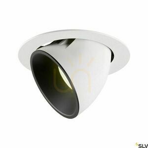 Zápustné svítidlo SLV NUMINOS GIMBLE XL bílo-černé 37,4 W 4000 K 1006080 small 0