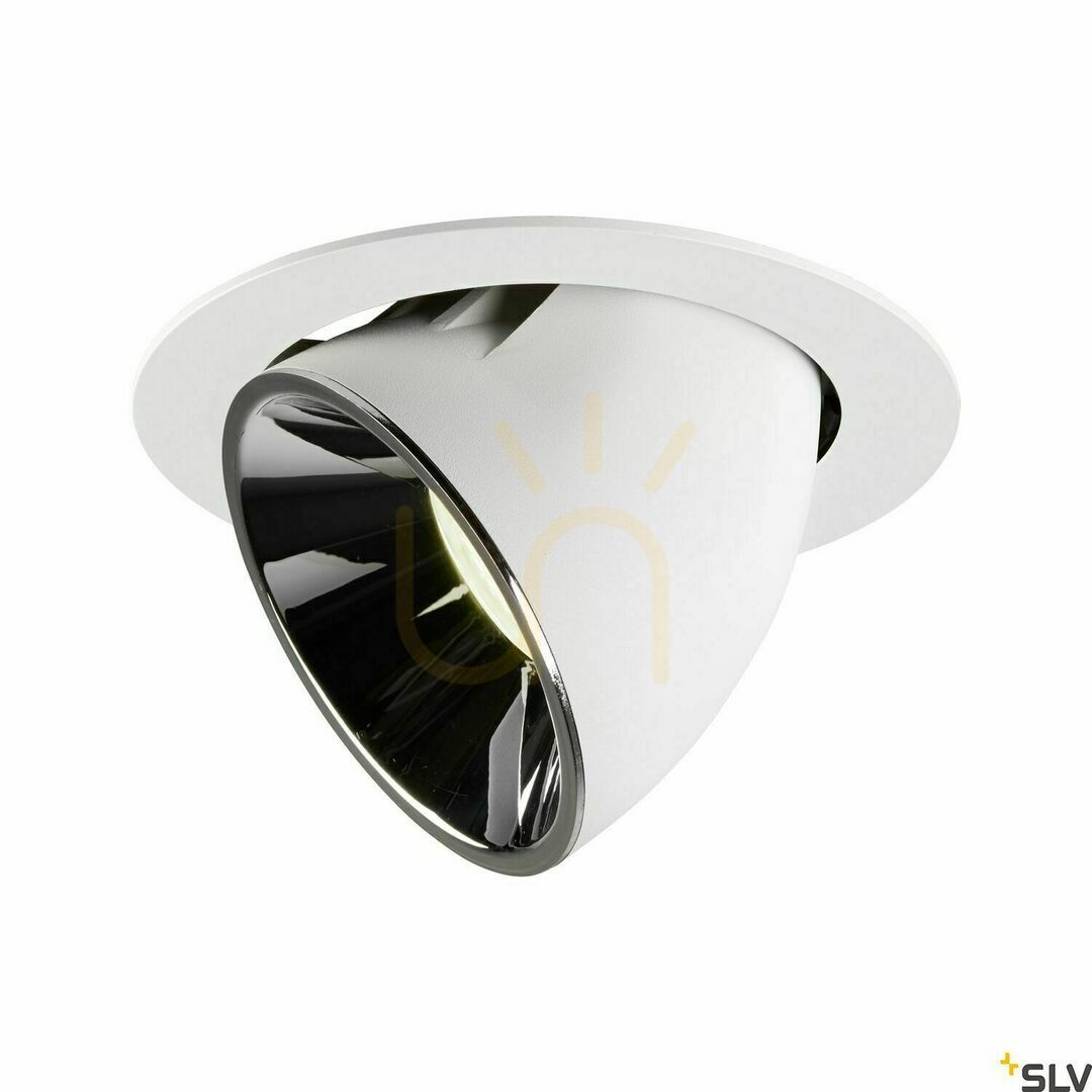 Kontrola Zapuštěné svítidlo SLV NUMINOS GIMBLE XL bílé/chrom 37,4 W 4000 K 1006076 Zapuštěné svítidlo SLV NUMINOS GIMBLE XL bílé/chrom 37,4 W 4000 K 1006076