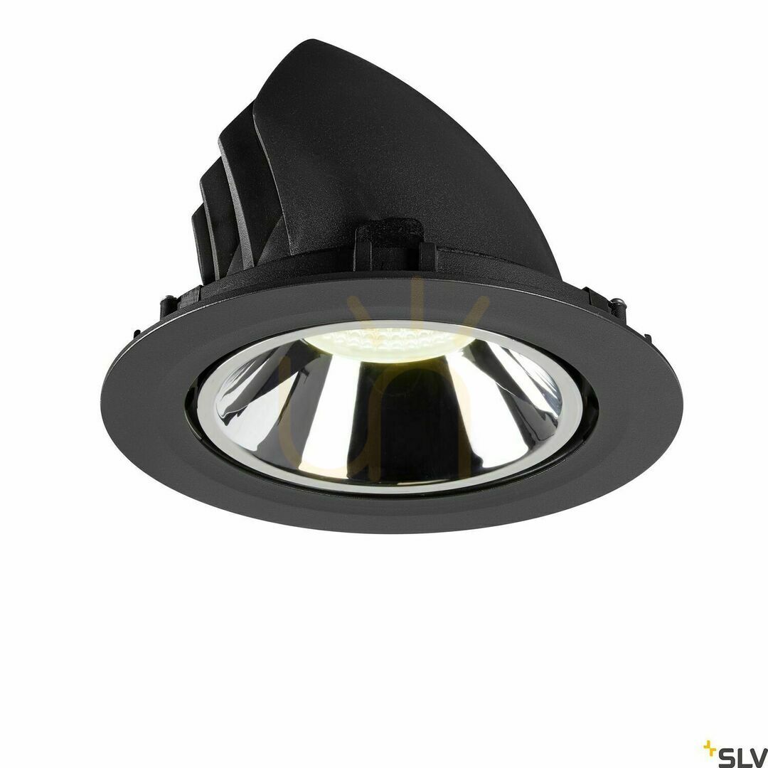 Pohled Zapuštěné svítidlo SLV NUMINOS GIMBLE XL černé 4000K 37,4W 1006067 Zapuštěné svítidlo SLV NUMINOS GIMBLE XL černé 4000K 37,4W 1006067