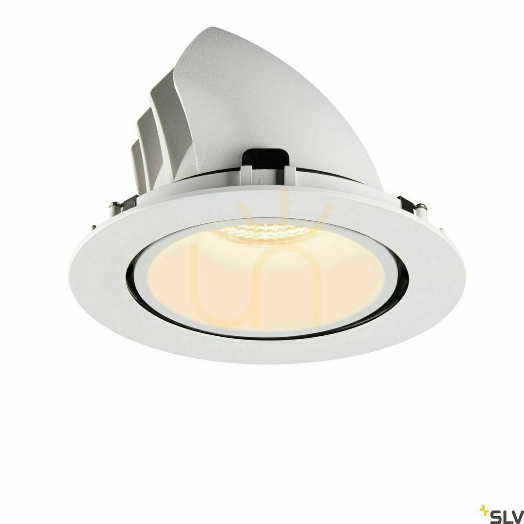 Pohled Zapuštěné svítidlo SLV NUMINOS GIMBLE XL bílé 37,4 W 2700 K 3500 lm 1006042 Zapuštěné svítidlo SLV NUMINOS GIMBLE XL bílé 37,4 W 2700 K 3500 lm 1006042