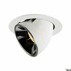 Zápustné svítidlo SLV NUMINOS GIMBLE XL bílé/chrom 37,4 W 2700 K 3400 lm 1006040 small 0