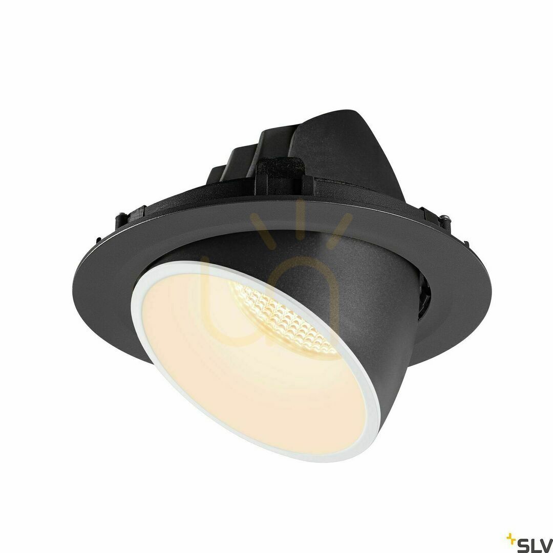 Náhled Zápustné svítidlo SLV NUMINOS GIMBLE XL černé 37,4 W 2700 K 3500 lm 1006036 Zápustné svítidlo SLV NUMINOS GIMBLE XL černé 37,4 W 2700 K 3500 lm 1006036