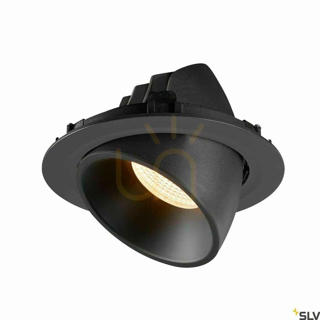 Náhled Zápustné svítidlo SLV NUMINOS GIMBLE XL černé 37,4 W 2700 K 1006029 Zápustné svítidlo SLV NUMINOS GIMBLE XL černé 37,4 W 2700 K 1006029