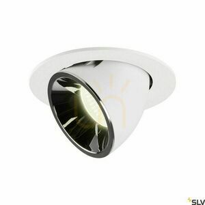 Zápustné svítidlo SLV NUMINOS GIMBLE L bílé/chrom 25,4 W 4000 K 1006025 0 Zápustné svítidlo SLV NUMINOS GIMBLE L bílé/chrom 25,4 W 4000 K 1006025 small 0