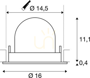 Zápustné svítidlo SLV NUMINOS GIMBLE L bílé 25,4 W 4000 K 1006020 3 Zápustné svítidlo SLV NUMINOS GIMBLE L bílé 25,4 W 4000 K 1006020 small 3