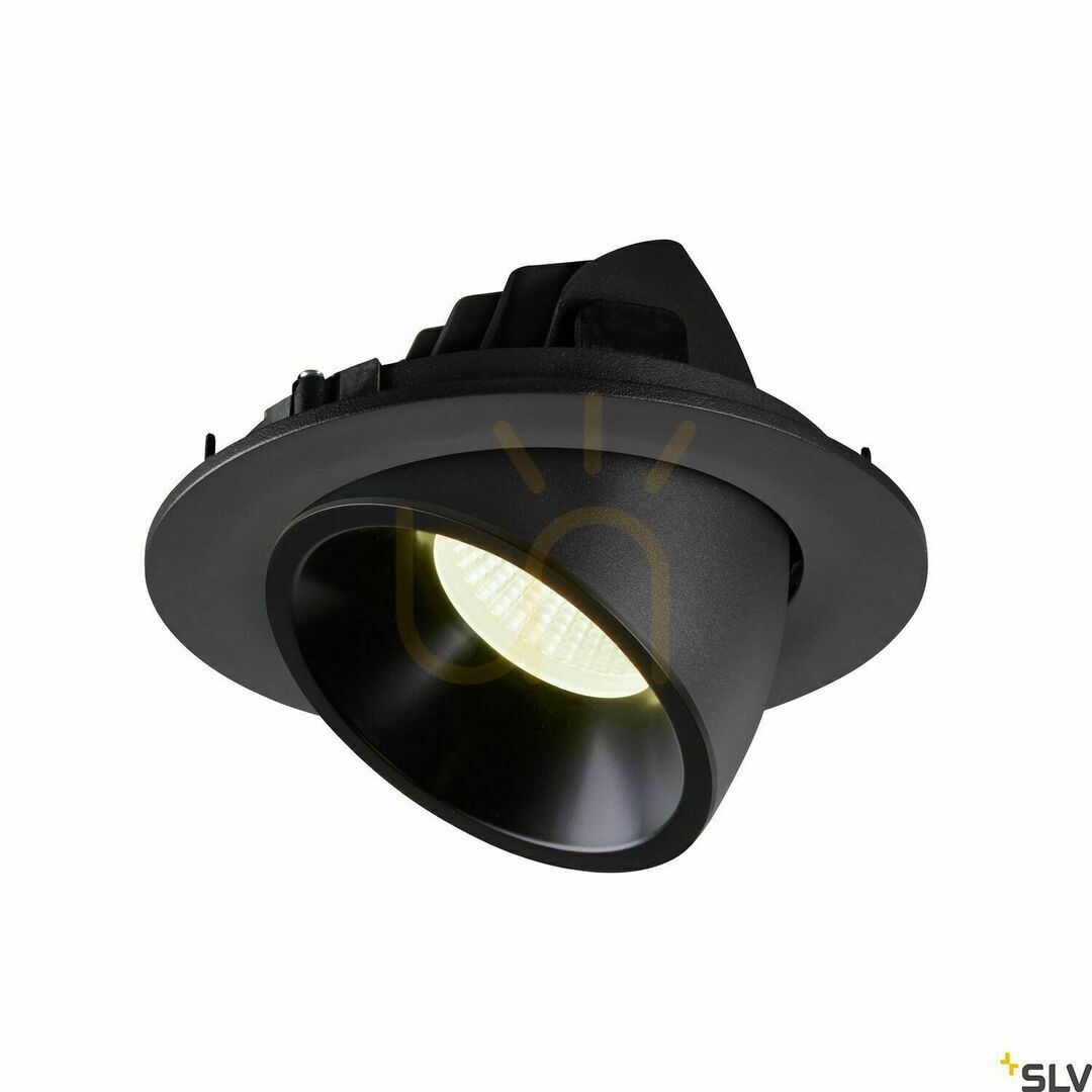 Náhled Zápustné svítidlo SLV NUMINOS GIMBLE L černé 25,4 W 4000 K 2350 lm 1006017 Zápustné svítidlo SLV NUMINOS GIMBLE L černé 25,4 W 4000 K 2350 lm 1006017