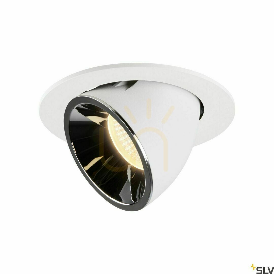 Kontrola Zápustné svítidlo SLV NUMINOS GIMBLE L bílé/chrom 25,4 W 3000 K 1006010 Zápustné svítidlo SLV NUMINOS GIMBLE L bílé/chrom 25,4 W 3000 K 1006010