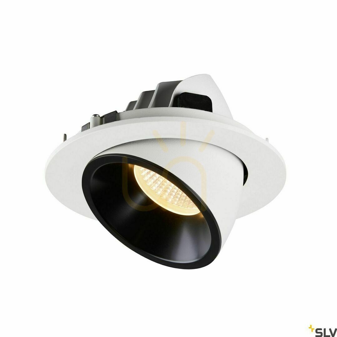 Náhled Zápustné svítidlo SLV NUMINOS GIMBLE L bílo-černé 25,4W 3000K 1006005 Zápustné svítidlo SLV NUMINOS GIMBLE L bílo-černé 25,4W 3000K 1006005
