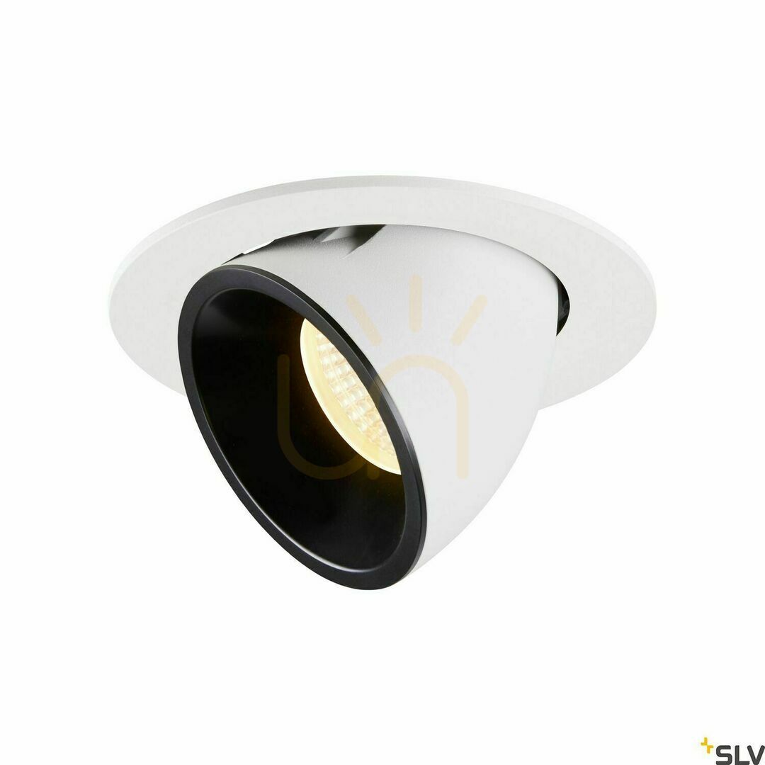 Kontrola Zápustné svítidlo SLV NUMINOS GIMBLE L bílé/černé 25,4 W 3000 K 1006002 Zápustné svítidlo SLV NUMINOS GIMBLE L bílé/černé 25,4 W 3000 K 1006002