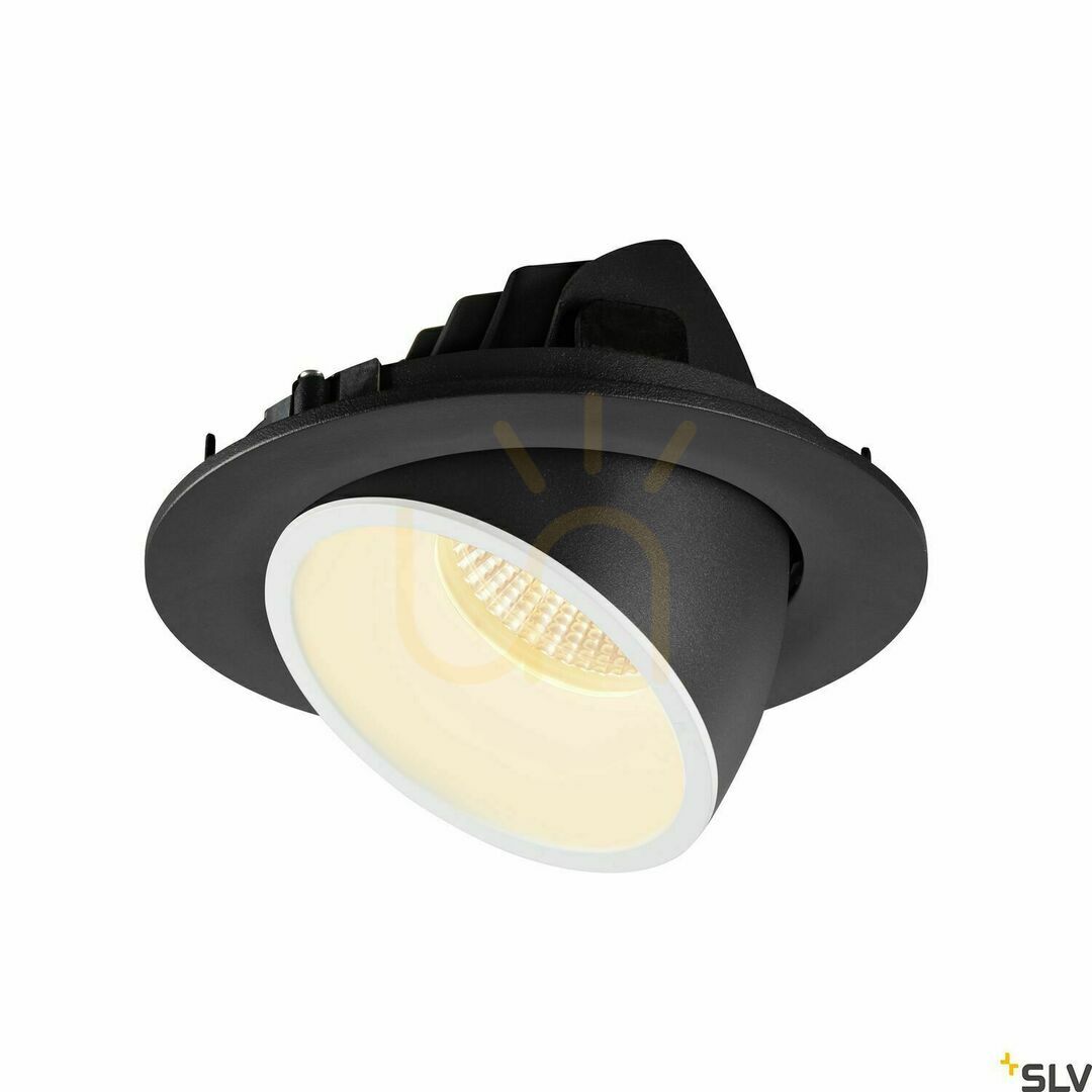 Náhled Zápustné svítidlo SLV NUMINOS GIMBLE L černé 25,4 W 3000 K 2300 lm 1005994 Zápustné svítidlo SLV NUMINOS GIMBLE L černé 25,4 W 3000 K 2300 lm 1005994