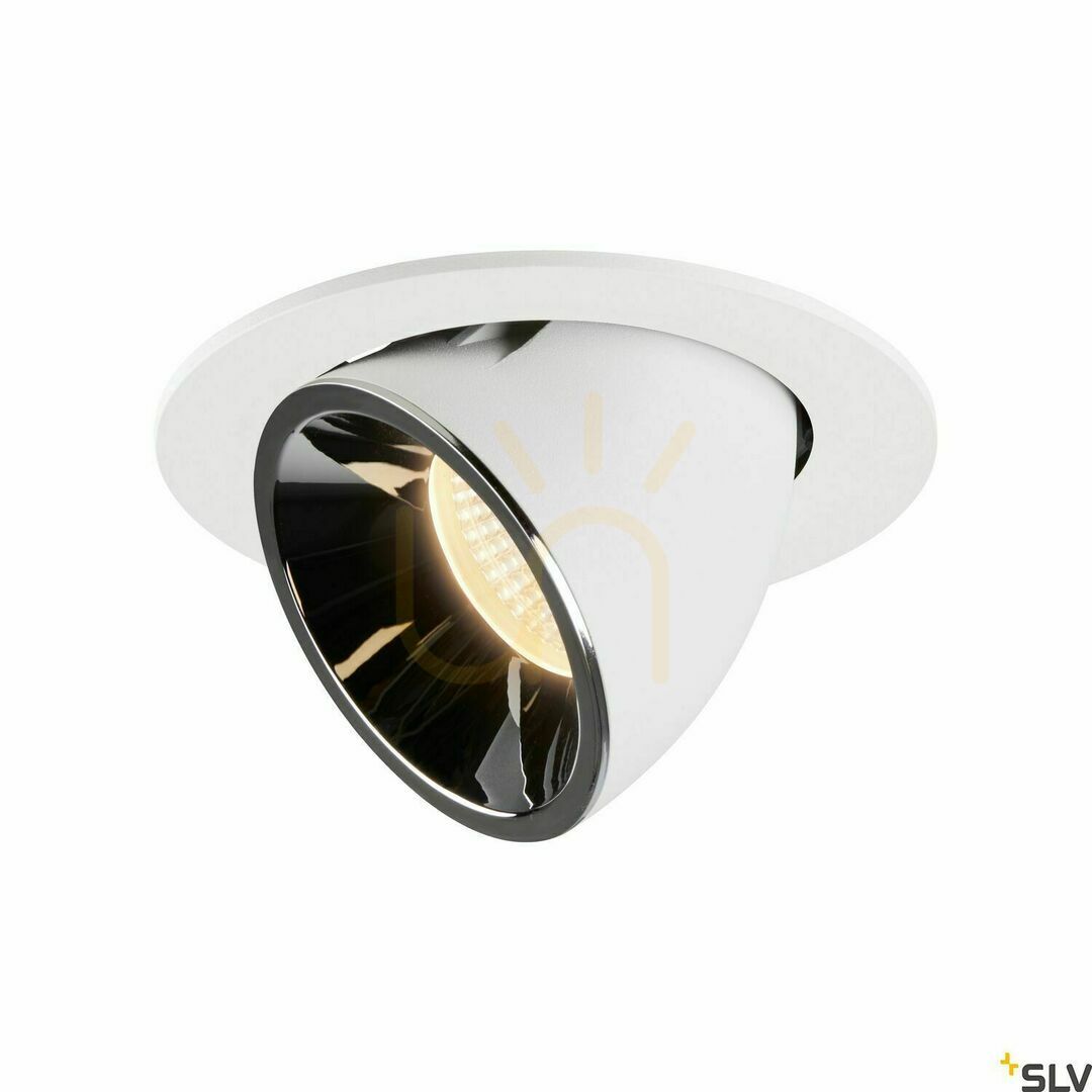 Kontrola Zápustné svítidlo SLV NUMINOS GIMBLE L bílé/chrom 25,4 W 2700 K 1005986 Zápustné svítidlo SLV NUMINOS GIMBLE L bílé/chrom 25,4 W 2700 K 1005986