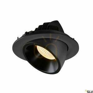 Zápustné svítidlo SLV NUMINOS GIMBLE L černé 25,4 W 2700 K 1005981 small 2
