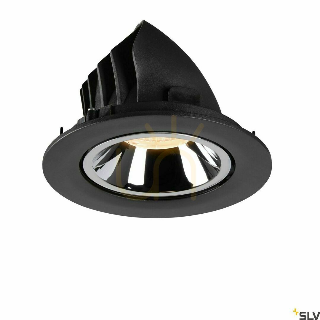 Pohled Zápustné svítidlo SLV NUMINOS GIMBLE L černé 2700K 25,4W 1005980 Zápustné svítidlo SLV NUMINOS GIMBLE L černé 2700K 25,4W 1005980