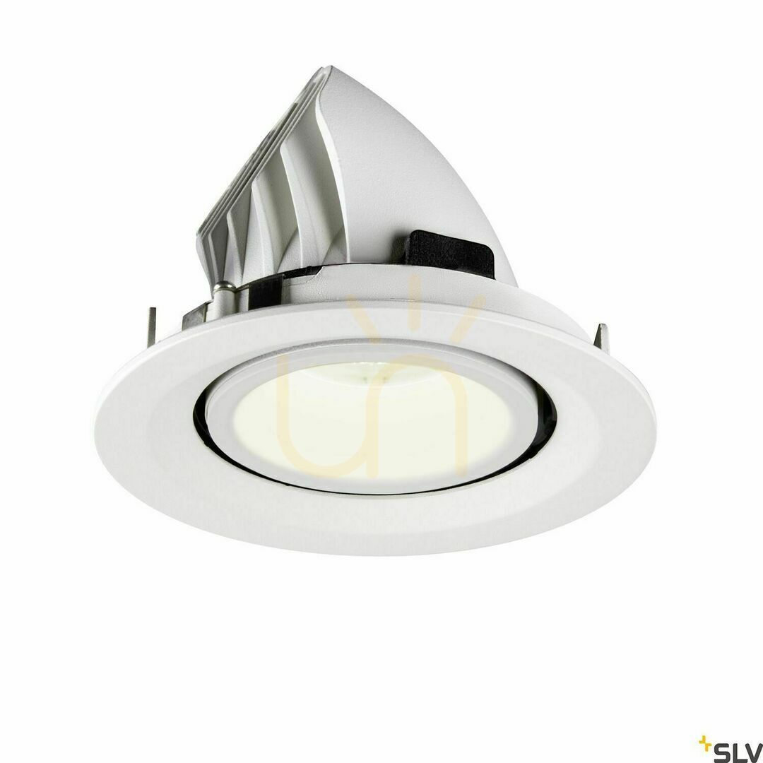 Pohled Zápustné svítidlo SLV NUMINOS GIMBLE M bílé 17,5 W 4000 K 1005973 Zápustné svítidlo SLV NUMINOS GIMBLE M bílé 17,5 W 4000 K 1005973