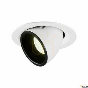 Zápustné svítidlo SLV NUMINOS GIMBLE M bílé/černé 17,5 W 4000 K 1005966 small 0