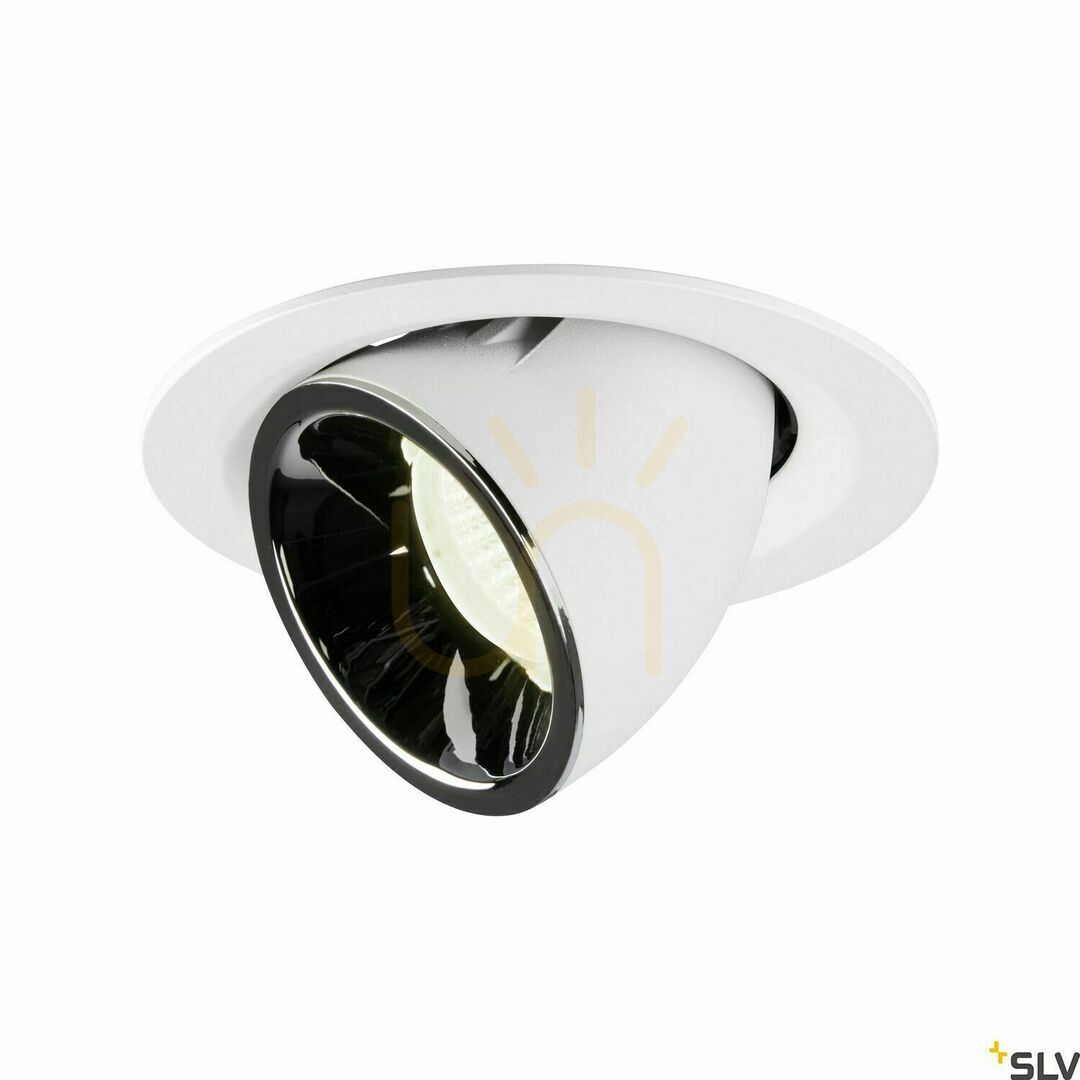 Kontrola Zápustné svítidlo SLV NUMINOS GIMBLE M bílé/chrom 17,5 W 4000 K 1005968 Zápustné svítidlo SLV NUMINOS GIMBLE M bílé/chrom 17,5 W 4000 K 1005968