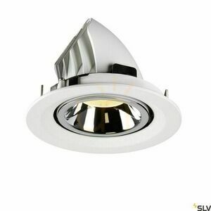 Zapuštěné svítidlo SLV NUMINOS GIMBLE M bílé/chrom 17,5 W 3000 K 1005956 small 1