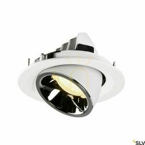Zapuštěné svítidlo SLV NUMINOS GIMBLE M bílé/chrom 17,5 W 3000 K 1005956 small 2