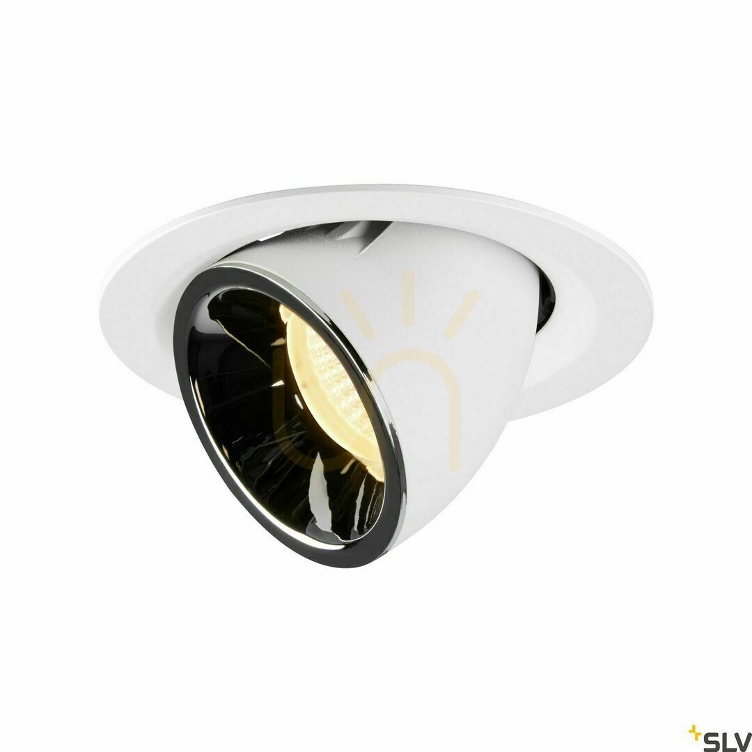 Kontrola Zápustné svítidlo SLV NUMINOS GIMBLE M bílé/chrom 17,5 W 3000 K 1005953 Zápustné svítidlo SLV NUMINOS GIMBLE M bílé/chrom 17,5 W 3000 K 1005953